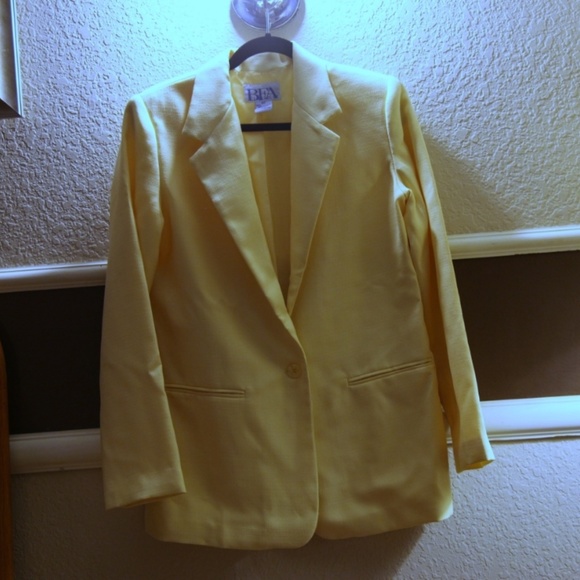 unique yellow blazer - Picture 1 of 2